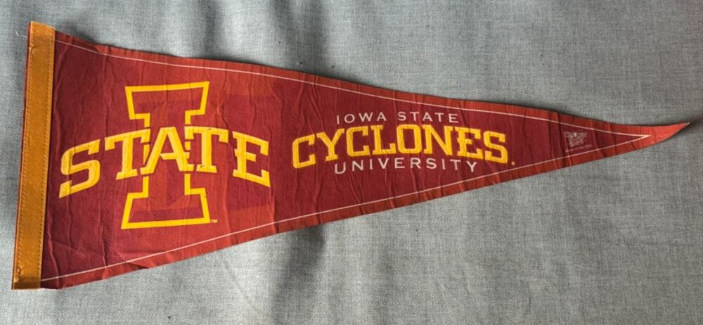 Iowa State Cyclones Pennant ISU NCAA College Sports Flag